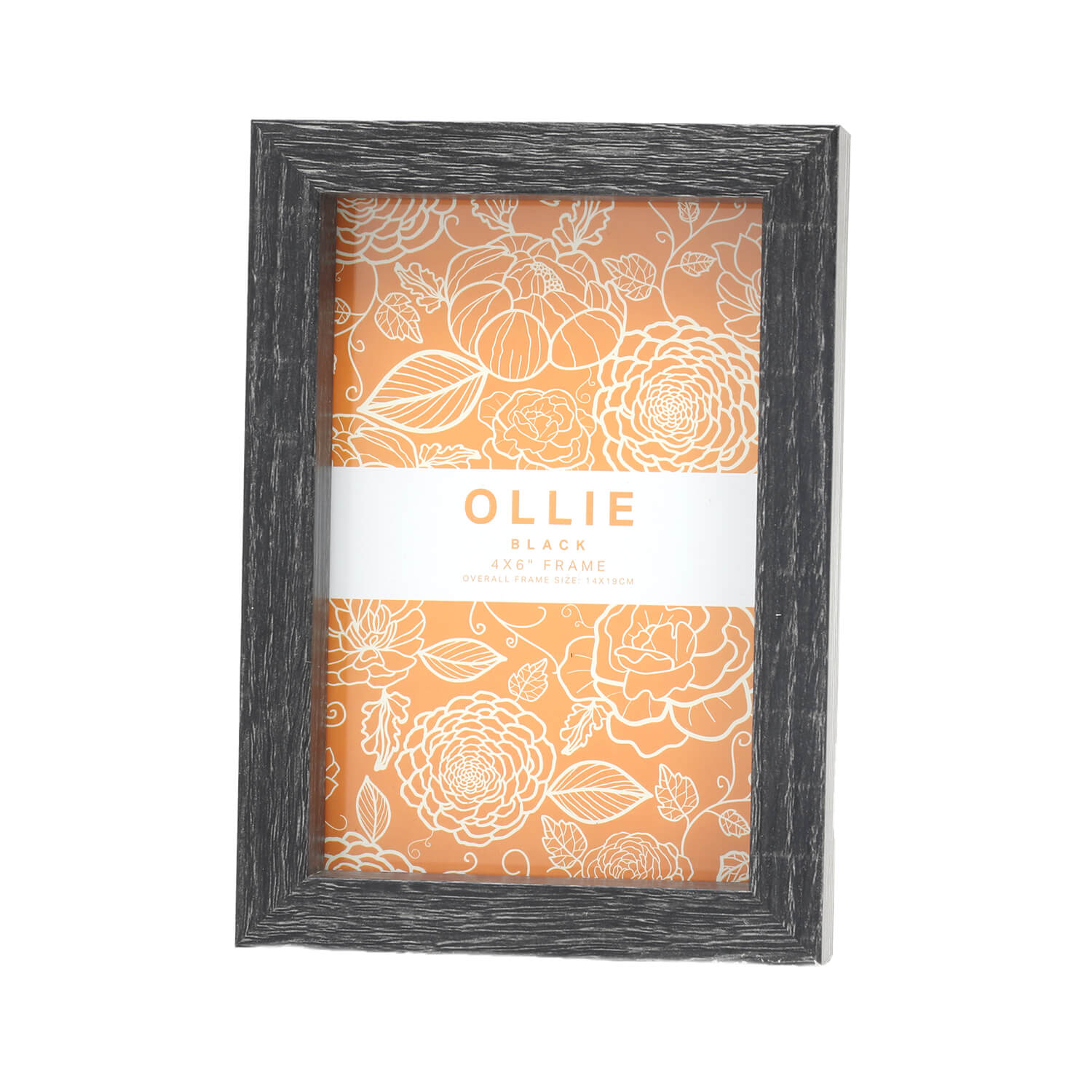 Ollie Photo Frame 4x6" Black Home Store + More